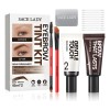 Sace Lady Kit De Tinte Para Cejas Impermeable Y Profesional