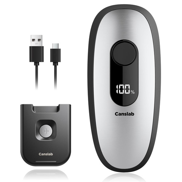 Canslab Electric Can Opener IRON -Professional Grade Blade, Auto-Stop, LED