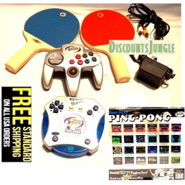Game Sportz Wireless Kids Electronic Duet Play Ping-Pong +23 Games Play includes 2 Paddles