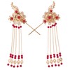 Donaly Kanzashi Hair Ornament, Asian Taste, Set of 2, Women’s