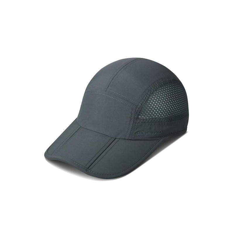 GADIEMKENSD Men's Folding Outdoor Hat, Long Brim, UPF 50+, UV