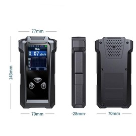 WeGoIOT 2.4" Rechargeable Nuclear Radiation Detector Geiger Counter Radiation Dosimeter, Real-time Detection of Exceeding The Standard Alarm, Four Alarm Modes,5 Dosage Units Switched