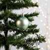 Plastic Christmas Baubles Pink/Mint - Pack of 15 Diameter 5