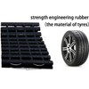 Tire Traction Mat, Portable Emergency Devices for Snow, Ice, Mud,