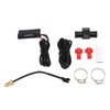 Water Temperature Gauge Fahrenheit Degree LCD Backlit Display Waterproof Water