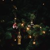 Oberfränkische Glas London Christmas Tree Decorations Set of 3