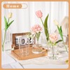 Bud Vases Set of 12 Clear Small Flower Vase in