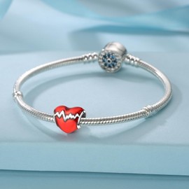 925 Sterling Silver Charms for Bracelets and Necklaces Butterfly Dangle Pendants Heart Beads Family Charms Birthday Jewelry Gift for Women Girls