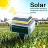 4Pcs Solar Powered Rodent Repeller Rectangular Waterproof Ultrasonic Breeding Snake
