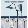 Hibbent 10 Inch All Metal Rainfall Shower Head With Handheld