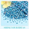 12100Pcs Resin Rhinestones for Crafting with 3Pcs 10ml B7000 Jewelry