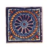 Tumia LAC Ceramic Mexican Tile – 5cm- Handmade and Ethically Traded 10 Pack