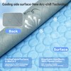 SISROL Dog Cooling Mat Cats Arc-Chill Q-Max 0.4 Wash Non-Slip