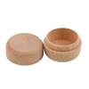 LZIYAN Mini Round Wooden Storage Boxes Ring Box DIY Craft