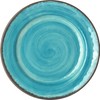 Carlisle 5400715 Mingle Melamine Bread & Butter Plate, 7", Aqua