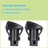 Ensun 8E5Z17603A Windshield Washer Nozzle (Pack of 2) for 2008-2012