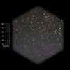 DIY MASTER Smoke Rainbow Glitter Flakes, 0.04 inch (1 mm),