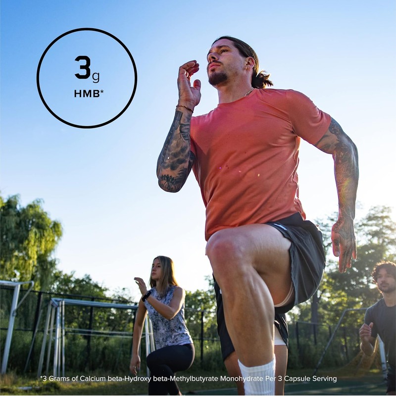 Optimum Nutrition HMB 1000 Caps, 1g of Calcium beta-Hydroxy beta-methylbutyrate
