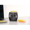 Post-it Z-Notes Dispenser Owl Black + Post-it Super Sticky Z-Notes