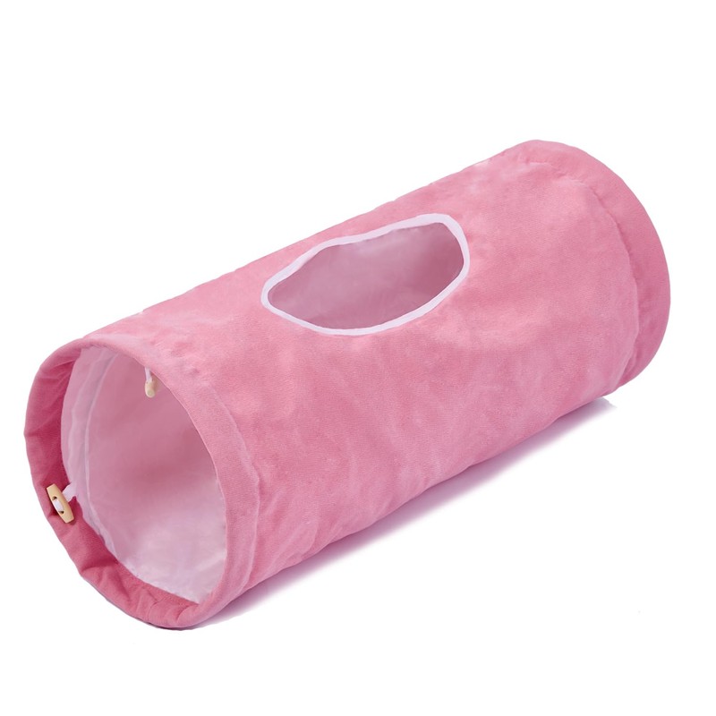 PAOPO Cat Tunnel, Large Indoor Durable Collapsible Interactive Cat Tube