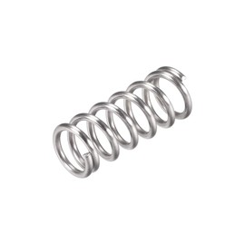 sourcing map Pack of 20 Compression Spring 304 Stainless Steel Compression Springs Spiral Spring Steel Spring 12 mm Outer Diameter 1.6 mm Wire Diameter 16.5 mm Compressed Length 30 mm Length 63.2N