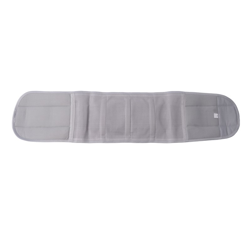 XL Back Brace Grey Breathable Removable Lumbar Support Back Brace