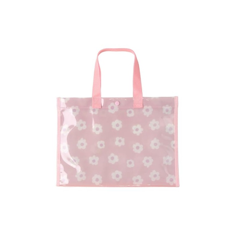 Pinksail Garment Bag, Pool Bag, B: Pop Flower, Pink