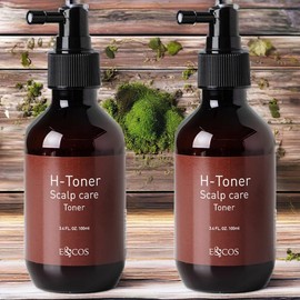 ENCOS Hair Strengthening Hair Booster Seborrheic Scalp Mildly Acidic Hair Tonic 2 x 100ml / 이엔코스 모발강화 헤어부스터 지루성 두피 약산성 헤어토닉 2개 100ml