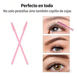 300 Micropinceles, 150 Cepillos+150 Pinceles De Labios Para
