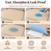 3 Washable Incontinence Chair Pads, 50x50cm Waterproof Seat Protectors