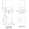 WITTKOWARE RWH-SH-112D PCB Power Relay, Coil Voltage: 12V/DC, Switching Contact:
