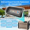Bezel and Keypad Assembly Replacement Kit FDXLBKP1930 Compatible with Hayward