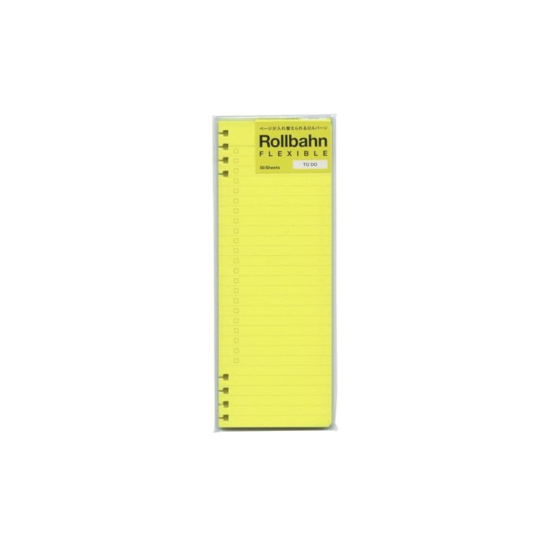 Delphonics Rolburn Flexible Refill To Do A5 (Neon Yellow)