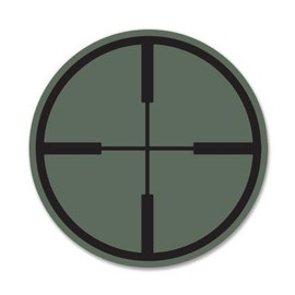 GT Graphics Express Target Crosshairs - 16" - Large Size Vinyl Sticker - for Truck Car Cornhole Board