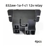 4-Pack 832AW-1A-F-C1 12VDC 832AW 1A C1 12V 30A 4-Pin Normally