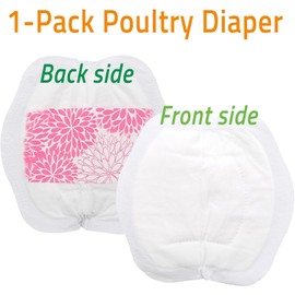 Adjustable Chicken Harness Diaper (5.4ft Leash) – Breathable & Washable Secure Training for Hens, Ducks & Chicks | Outdoor Walking & Discipline Solution