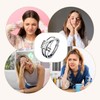 Auriselle Anxiety Rings for Women Adjustable Anxiety Stress Rings Open