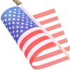 Mikinona USA Flags Wood Sticks 40 Small American Flags Perfect