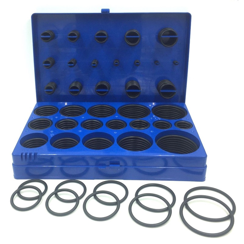 BRUFER 685153 O-Ring Assortment, 419-Piece Metric Set with Case