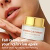 Crema de día hidratante con vitamina C y colágeno antienvejecimiento,