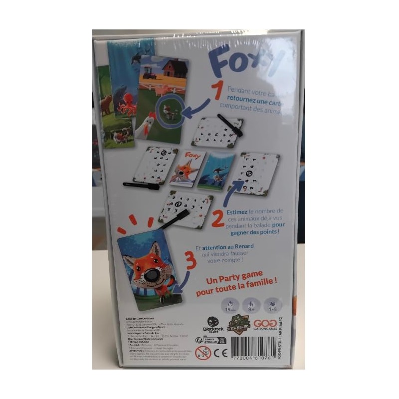 Jeu classique La boîte de jeu Foxy