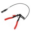 Flexible Wire Hose Clamp Plier Steel RustProof Red Black Automobile