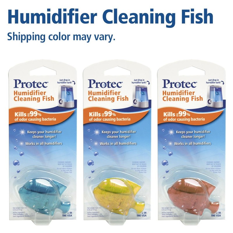 Protec Humidifier Cleaning Fish, Tank Cleaner, Fights Slime & Odor,