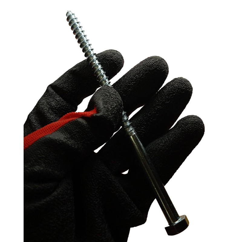 LLB 150mm M8 For Coach Screws Wood Hex Head Width