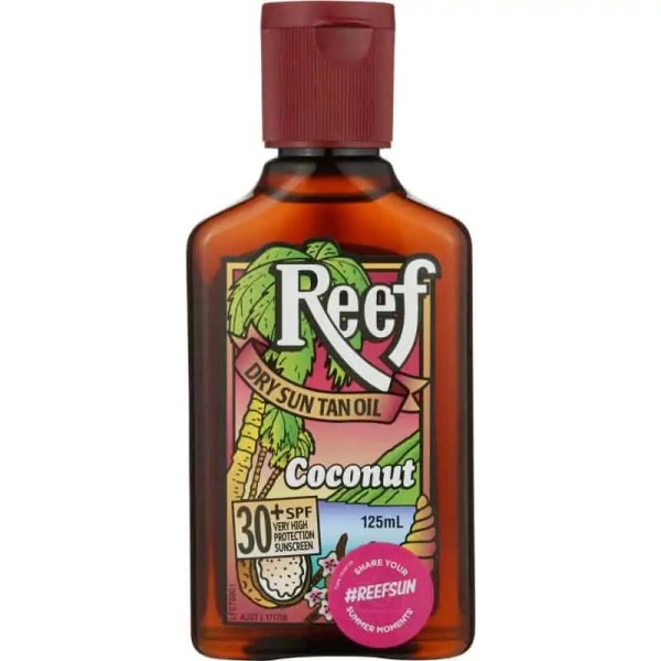 Reef Tanning Oil Coconut Spf 30+ 125ml