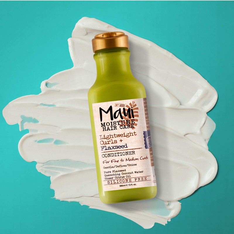 Maui Moisture Gentle and Lightweight Flaxseed Conditioner, 385 ml.