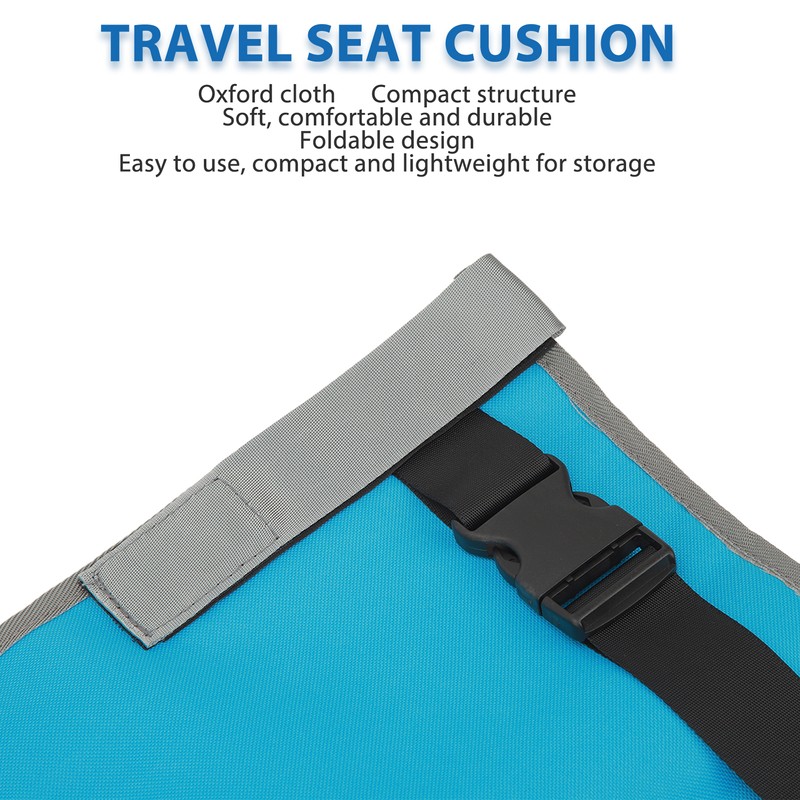 Toddler Airplane Seat Extender Foldable Portable Kids Airplane Bed for