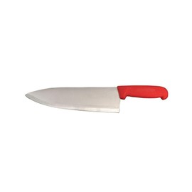 Cozzini Cutlery Imports 10" Chef Knife Choose Your Color - Razor Sharp Commercial Kitchen Cutlery - Cook's Knives (red)