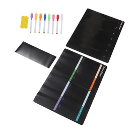 COHEALI Fridge Message Board Magnetic Writing Board Dry Erase Calendar Schedule Reminder