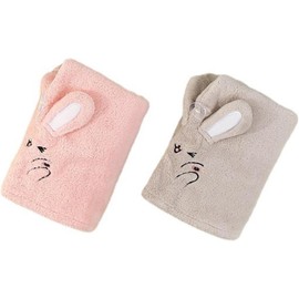 Toalla para Cabello de Microfibra 2piezas, Absorbente y Ligera, Turbante para Secado Rápido en Viaje, Adecuado para Mujeres y Niñas Cabello Rizado